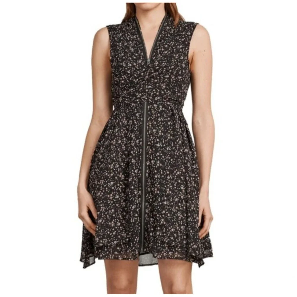 all saints fairy dress ALLSAINTS Fay Feathers Dress
